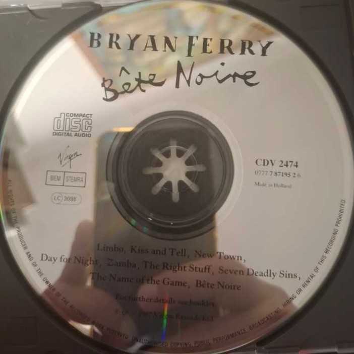 Bete Noire - Bryan Ferry (CD) music collectible [Barcode 077778719526] - Main Image 3