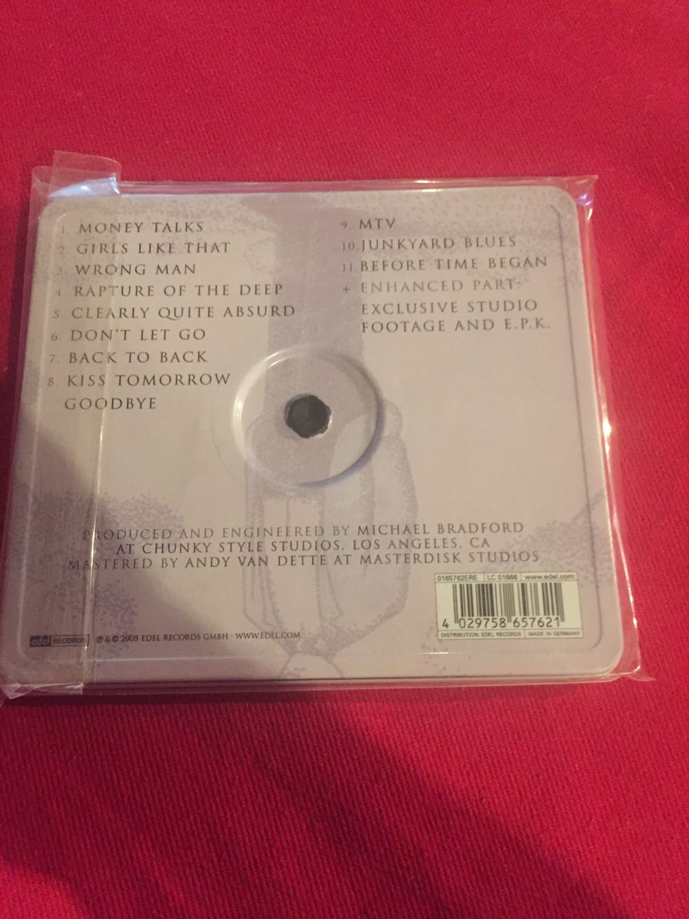 Rapture Of The Deep - Deep Purple (CD) music collectible [Barcode 4029758657621] - Main Image 2