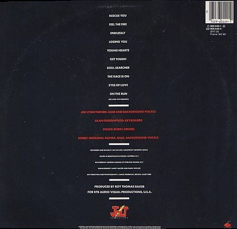 Rescue You - Joe Lynn Turner (12”) music collectible - Main Image 2