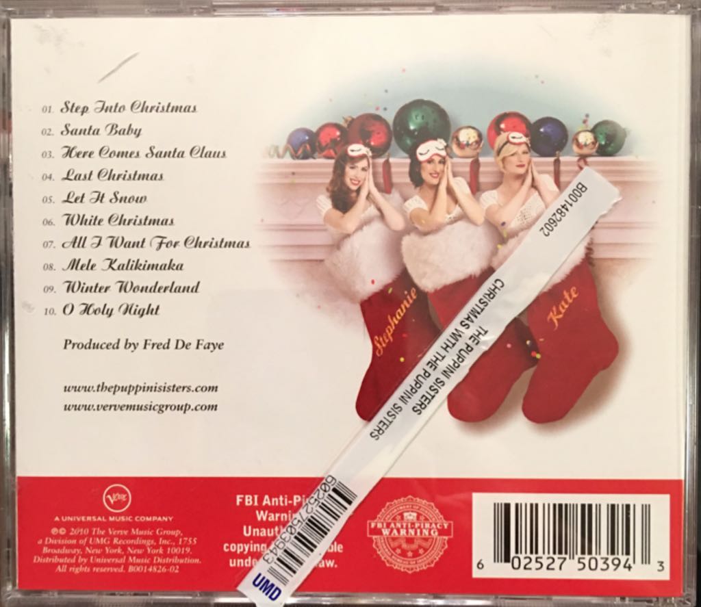 Christmas with the Puppini Sisters - The Puppini Sisters (CD) music collectible [Barcode 602527503943] - Main Image 2