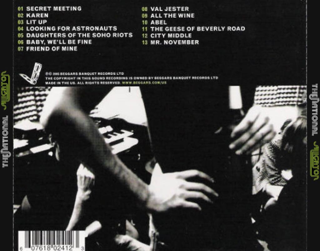 Alligator - The National (CD) music collectible [Barcode 4712765162829] - Main Image 2