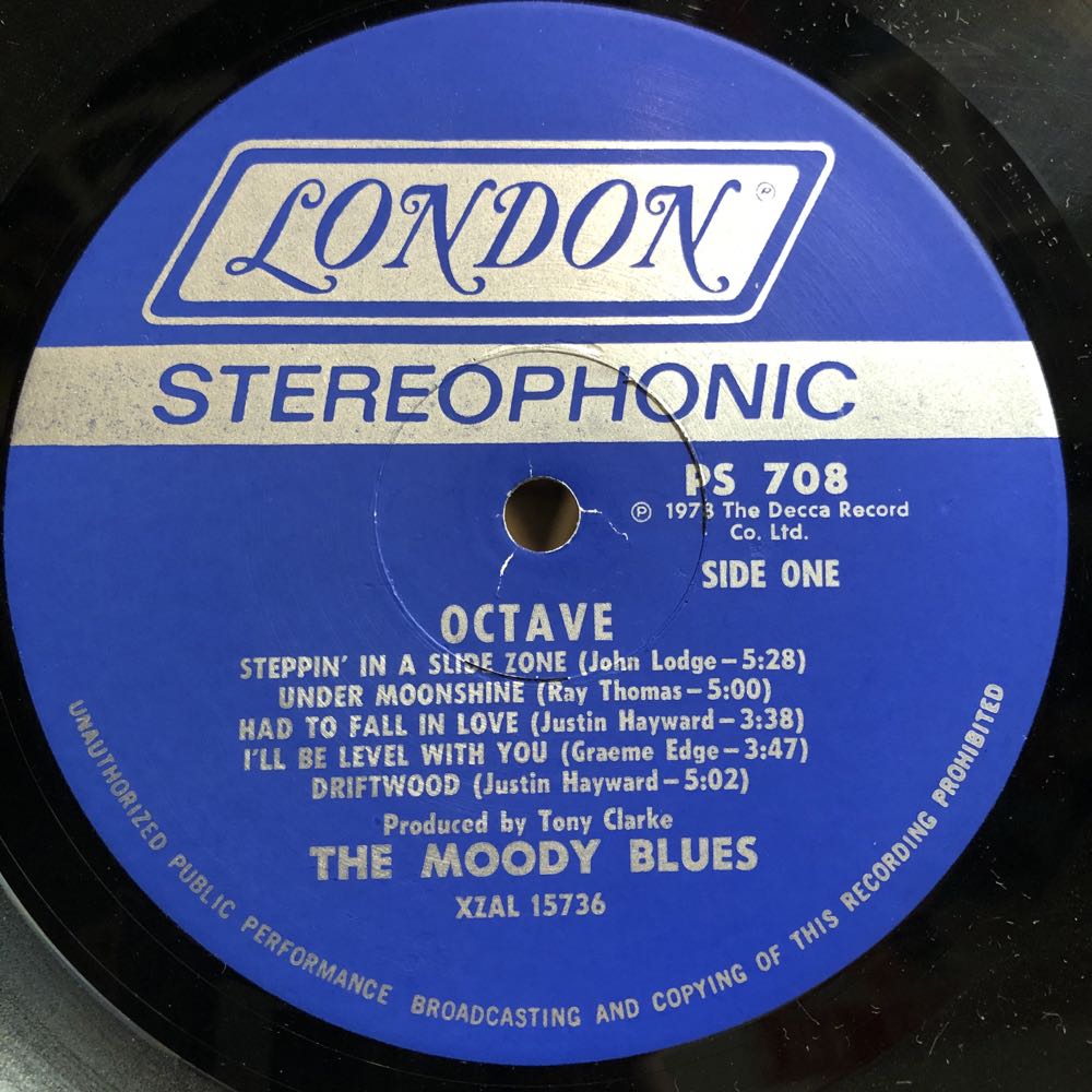 Octave - Moody Blues, The (12”) music collectible - Main Image 3