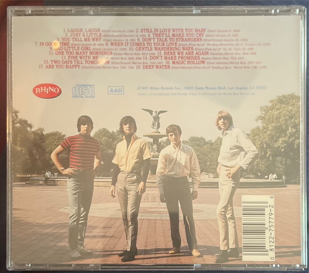 Best of the Beau Brummels (1964-1968) (Remastered) (MP3) - Beau Brummels (CD) music collectible [Barcode 081227577926] - Main Image 2