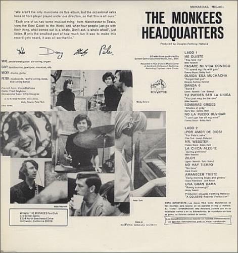 Headquarters - Monkees, The (12”) music collectible - Main Image 2
