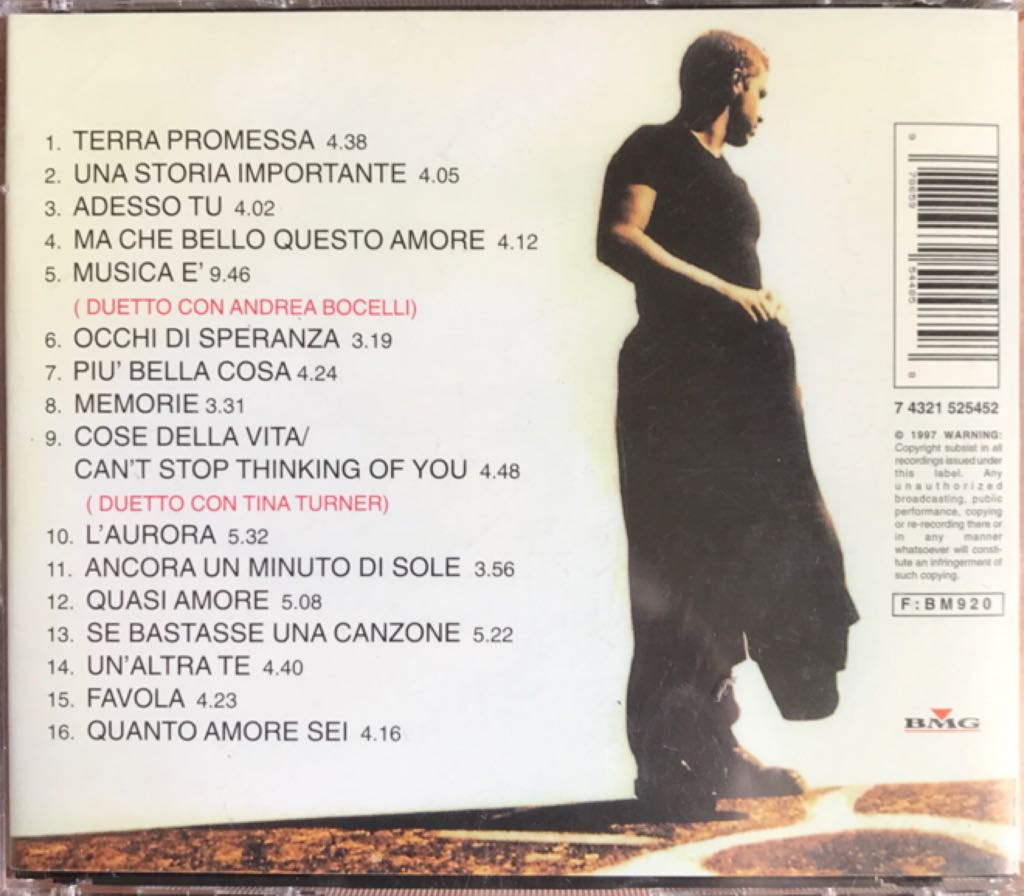 Eros - Eros Ramazzotti (CD) music collectible - Main Image 2
