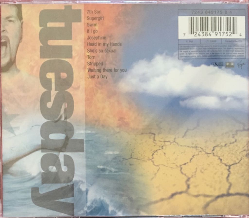 Tuesday - Reamonn (CD) music collectible [Barcode 724384917524] - Main Image 2