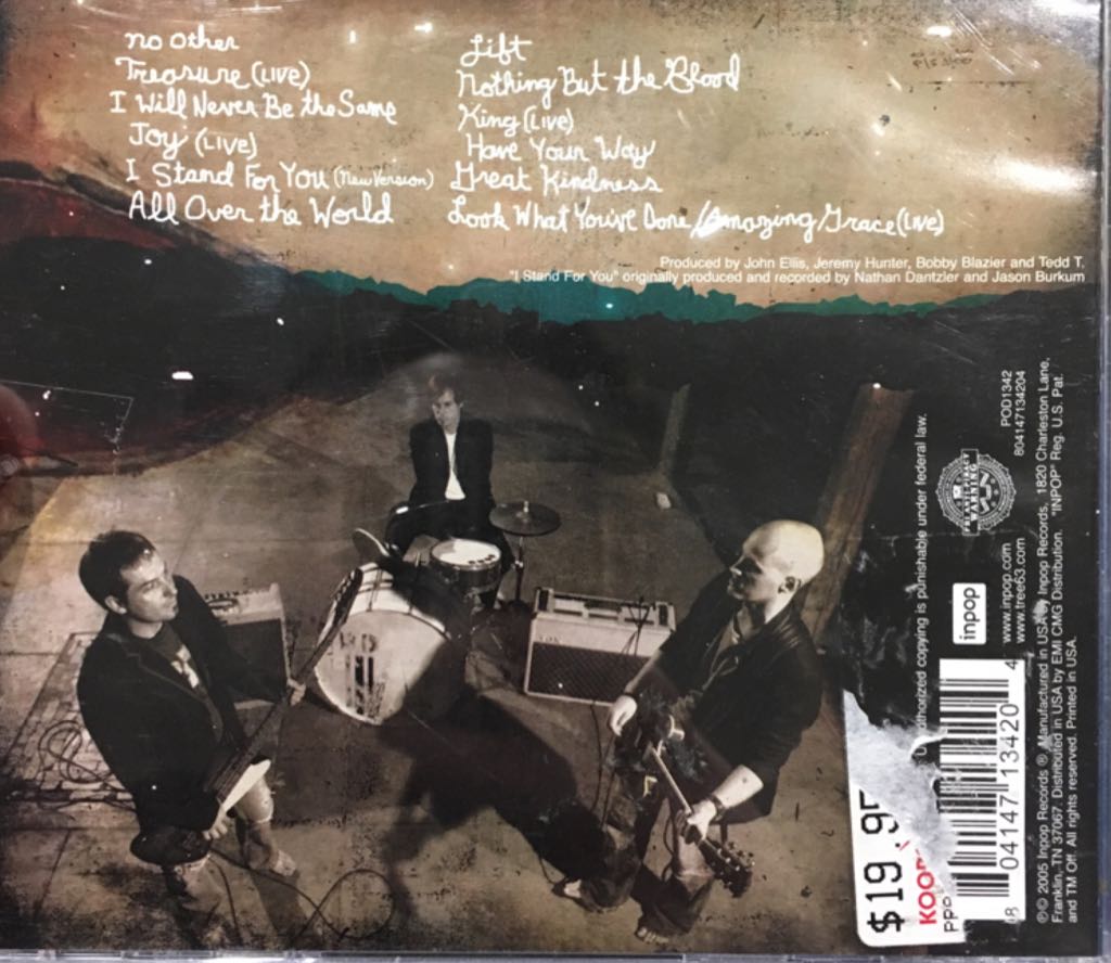 WorshipVol. 1: I Stand For You - Tree63 (CD) music collectible [Barcode 804147134204] - Main Image 2