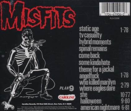 Legacy of Brutality - Misfits (CD - 24) music collectible [Barcode 017046190626] - Main Image 2
