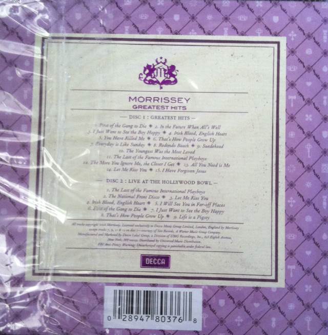 Greatest Hits - Morrissey (CD) music collectible - Main Image 2
