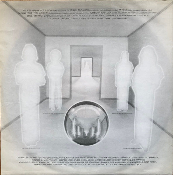 Look Into the Future - Journey (12” - 42) music collectible - Main Image 4