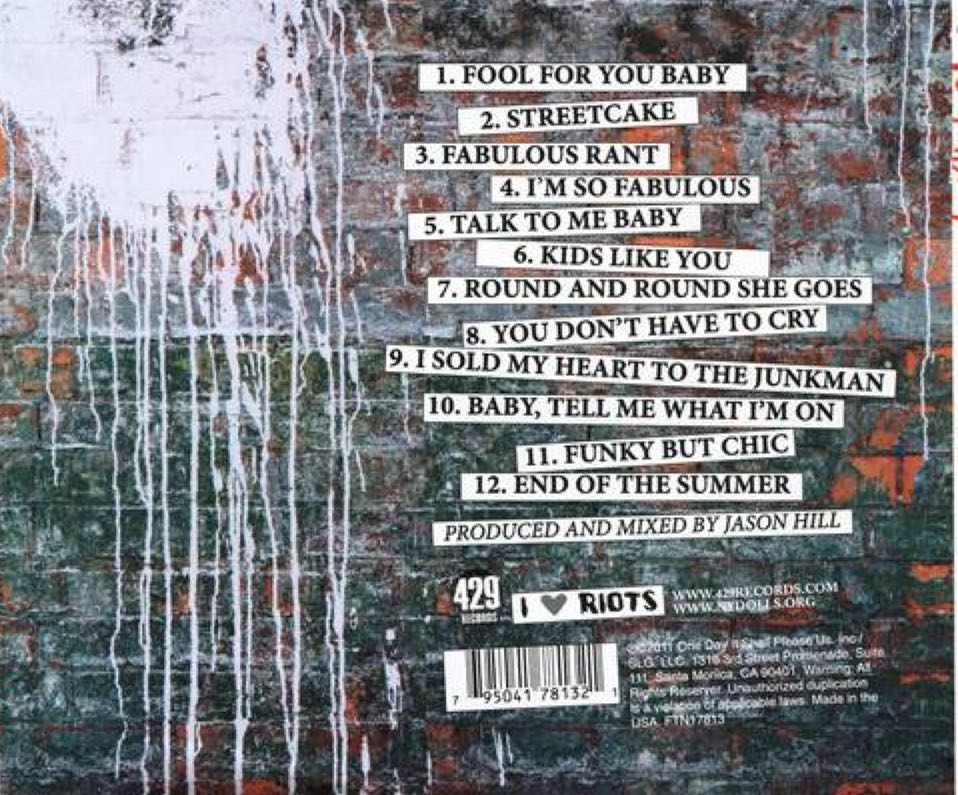 Dancing Backward in High Heels - New York Dolls (MP3) music collectible [Barcode 795041781321] - Main Image 2