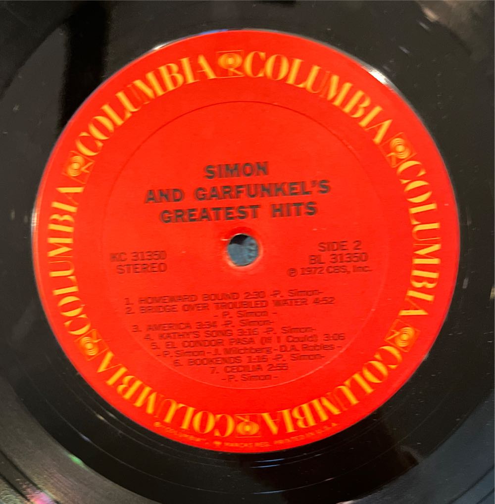 Greatest Hits - Simon And Garfunkel (12”) music collectible - Main Image 4