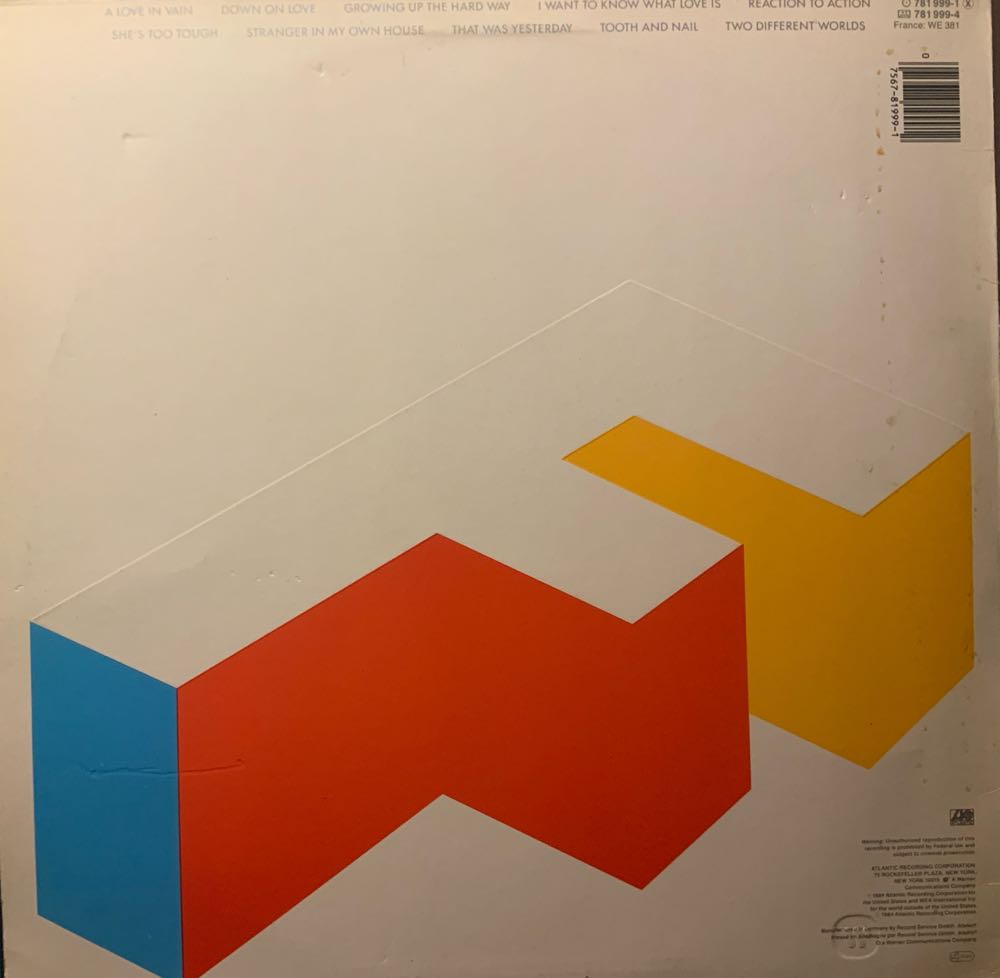 Agent Provocateur - Foreigner (12”) music collectible - Main Image 2