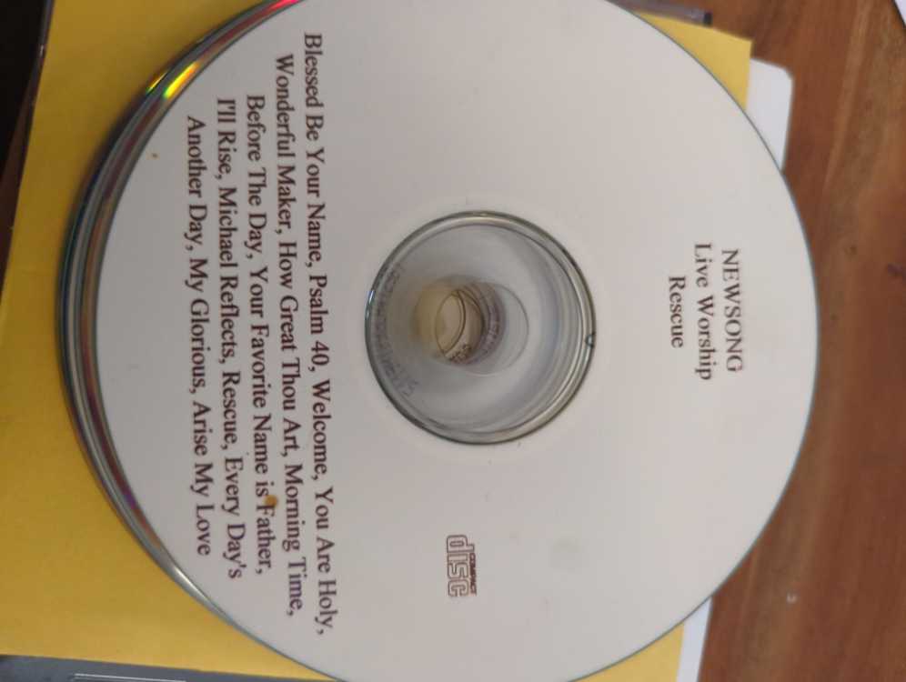 Live:  Rescue Worship - Newsong (CD) music collectible [Barcode 000768339121] - Main Image 2