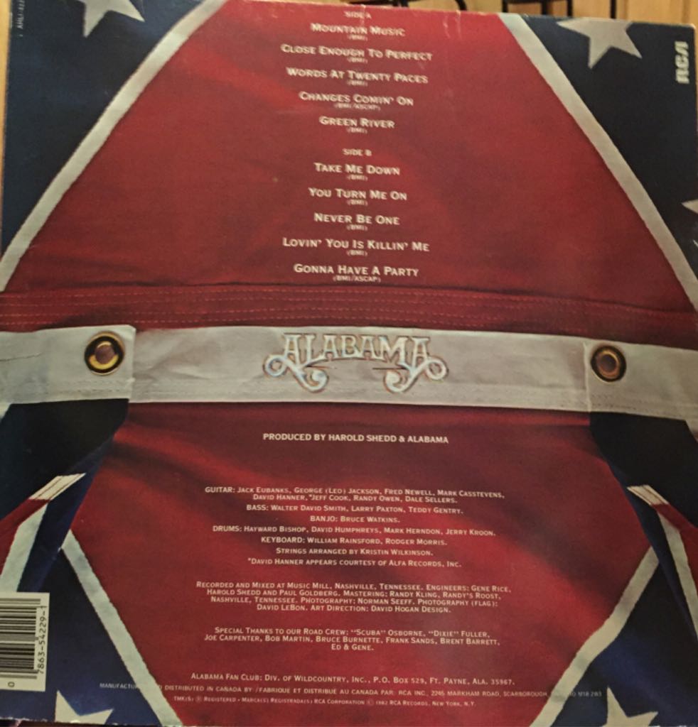 Mountain Music - Alabama (12”) music collectible - Main Image 2