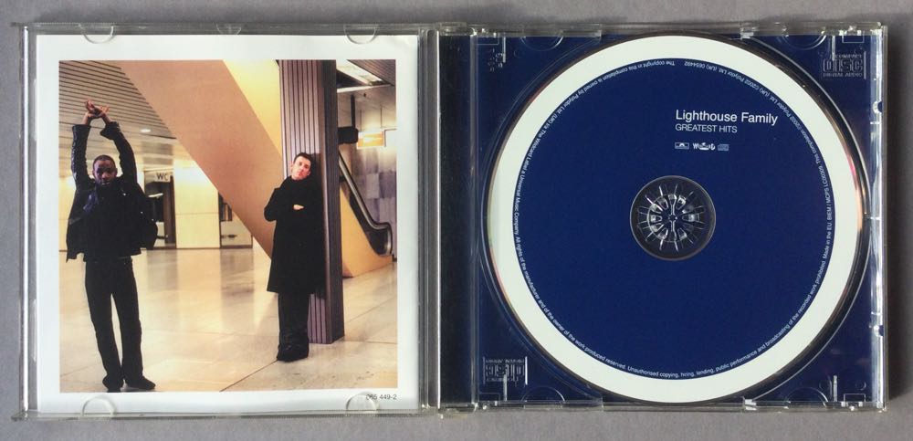 Greatest Hits - Lighthouse Family (CD) music collectible [Barcode 044006544922] - Main Image 3