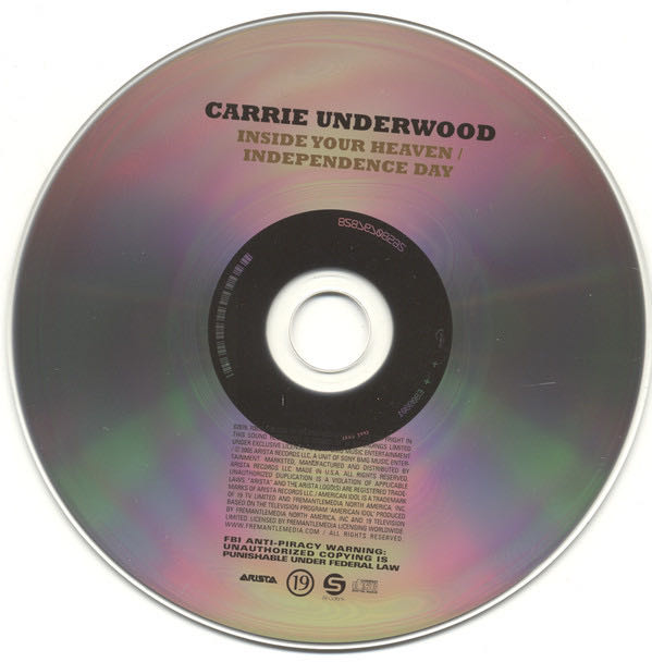 Inside Your Heaven - Underwood, Carrie (CD) music collectible [Barcode 828767085920] - Main Image 3
