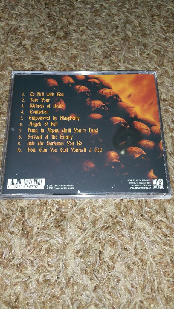To Hell with God - Deicide (CD) music collectible [Barcode 727701867922] - Main Image 2