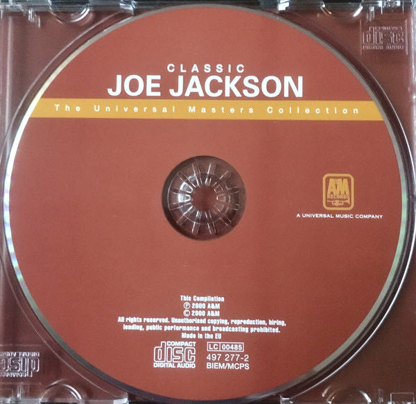 Classic Joe Jackson - Jackson, Joe (CD - 70) music collectible [Barcode 606949727727] - Main Image 4