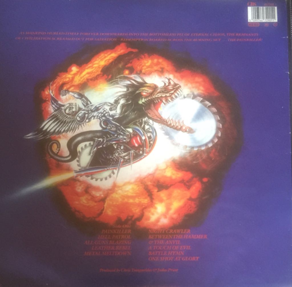Painkiller - Judas Priest (12”) music collectible [Barcode 074644689112] - Main Image 2
