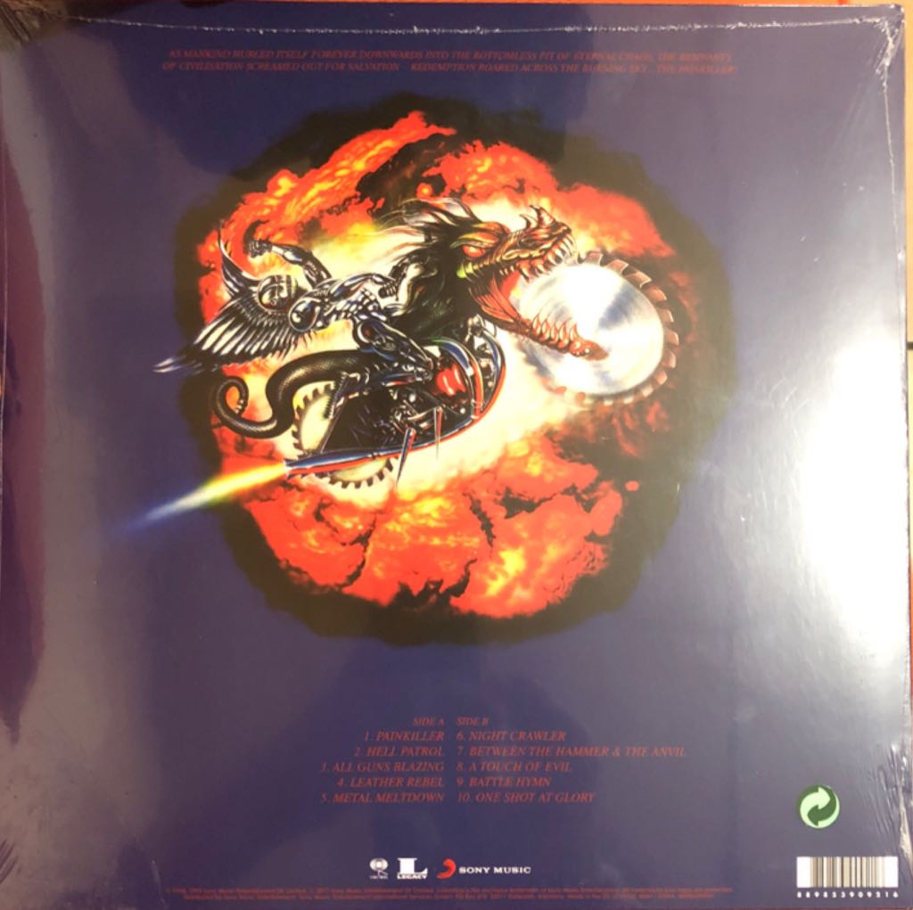 Painkiller - Judas Priest (12” - 46) music collectible [Barcode 889853909216] - Main Image 2