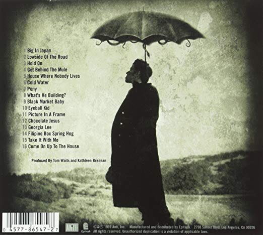 Mule Variations - Tom Waits (CD - 59) music collectible [Barcode 8714092654721] - Main Image 3