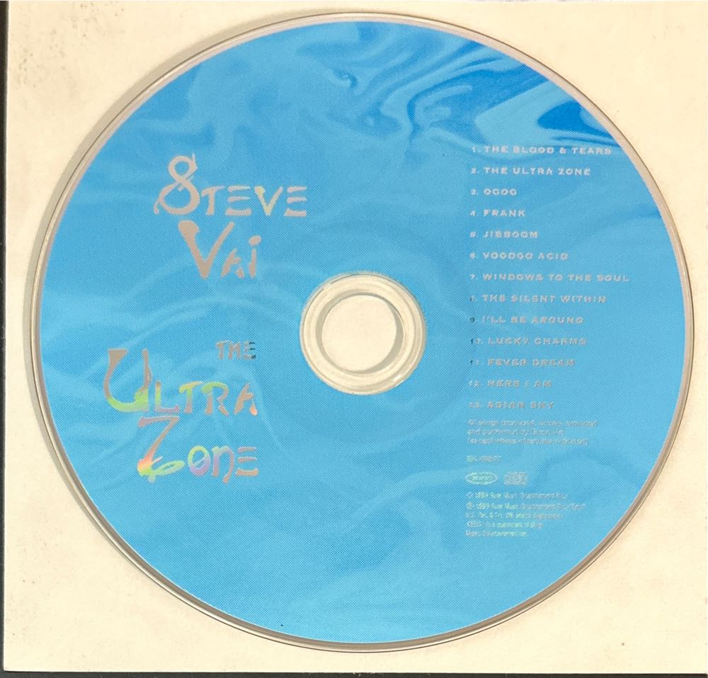 Ultra Zone, The - Vai, Steve (CD - 69) music collectible [Barcode 074646981726] - Main Image 4