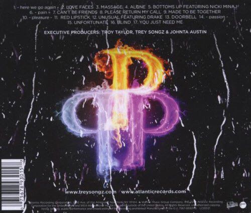 Passion Pain & Pleasure - Trey Songz (CD - 56) music collectible [Barcode 075678930157] - Main Image 2