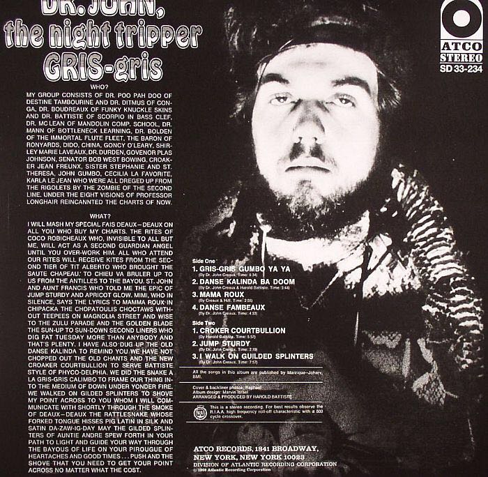 Gris-Gris - John, Dr. (12”) music collectible - Main Image 2