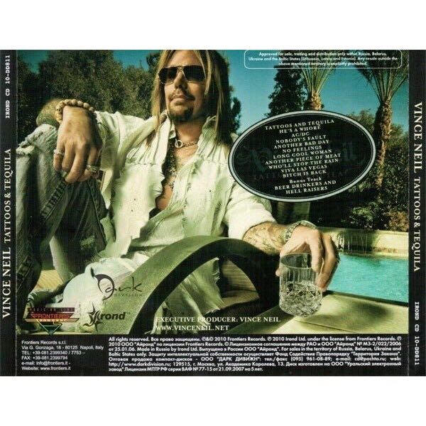 Tattoos and Tequila - Neil, Vince (CD - 38) music collectible [Barcode 846070076022] - Main Image 2