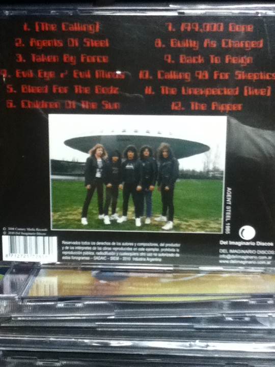 Skeptics Apocalypse - Agent Steel (CD) music collectible [Barcode 8712725728580] - Main Image 2