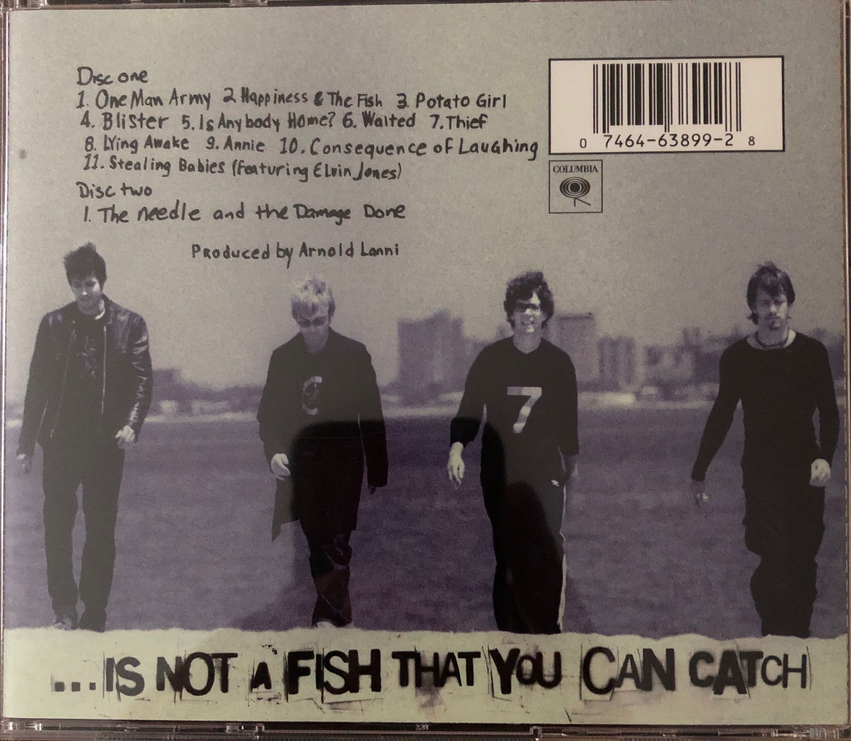 Happiness...is Not A Fish You Can Catch - Our Lady Peace (CD - 47) music collectible [Barcode 074646389928] - Main Image 2