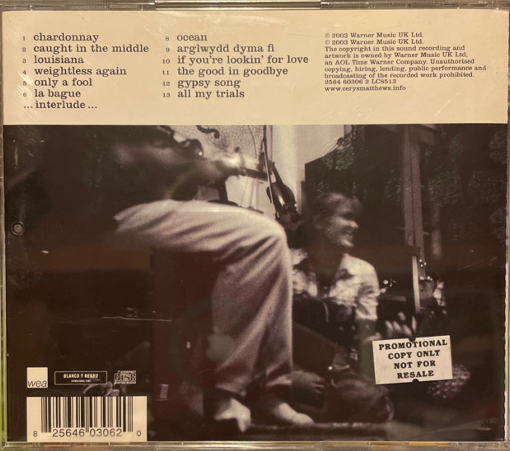 Cockahoop - Cerys Matthews (CD - 35) music collectible [Barcode 825646030620] - Main Image 2