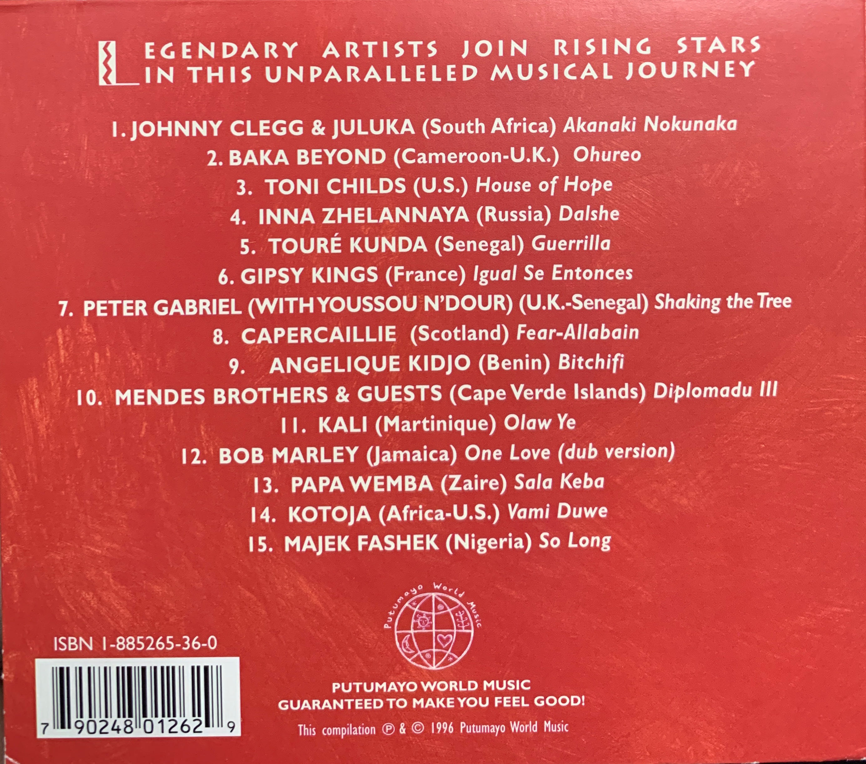 One World - Various Artists (CD) music collectible [Barcode 790248012629] - Main Image 2