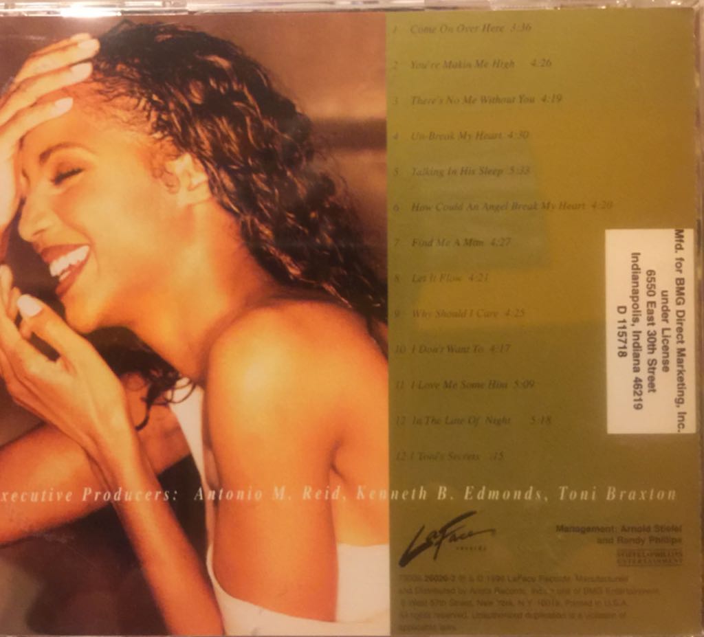 Secrets - Toni Braxton music collectible - Main Image 2