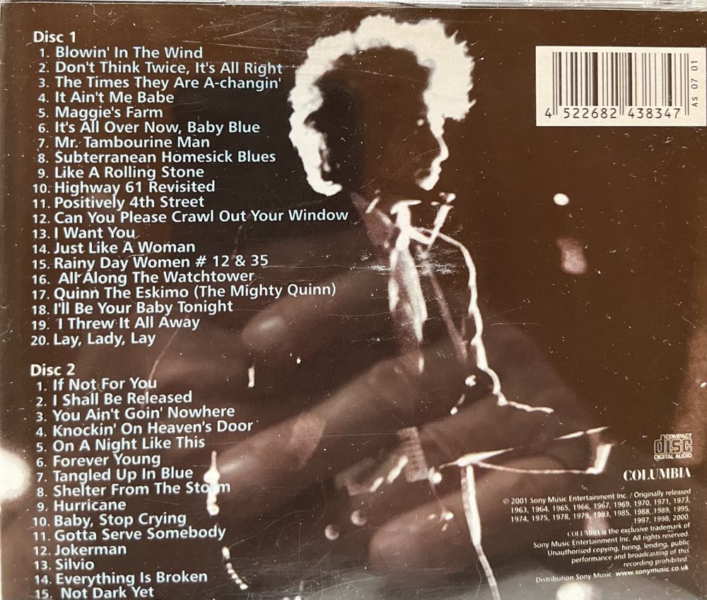 The Essential Bob Dylan - Bob Dylan (CD) music collectible - Main Image 2