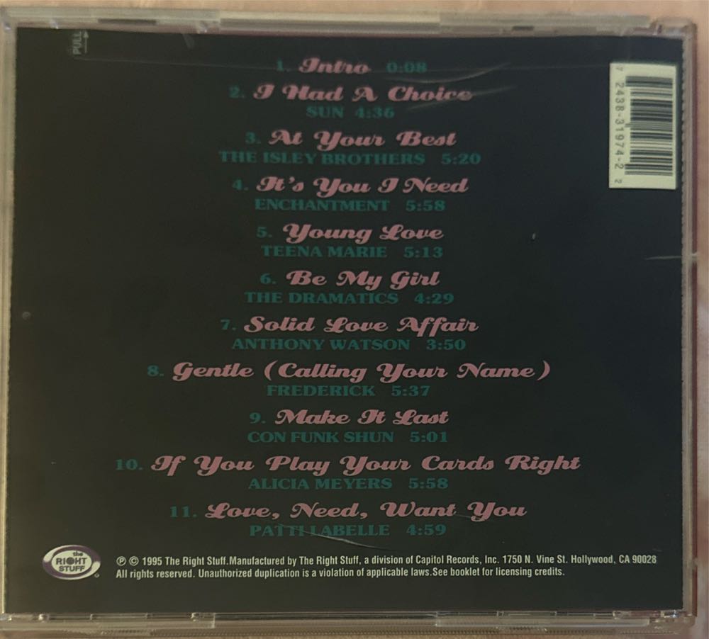 Slow Jams: The Timeless Collection Vol. 4 - Slow Jams The Timeless Collection (CD) music collectible [Barcode 724383197422] - Main Image 2