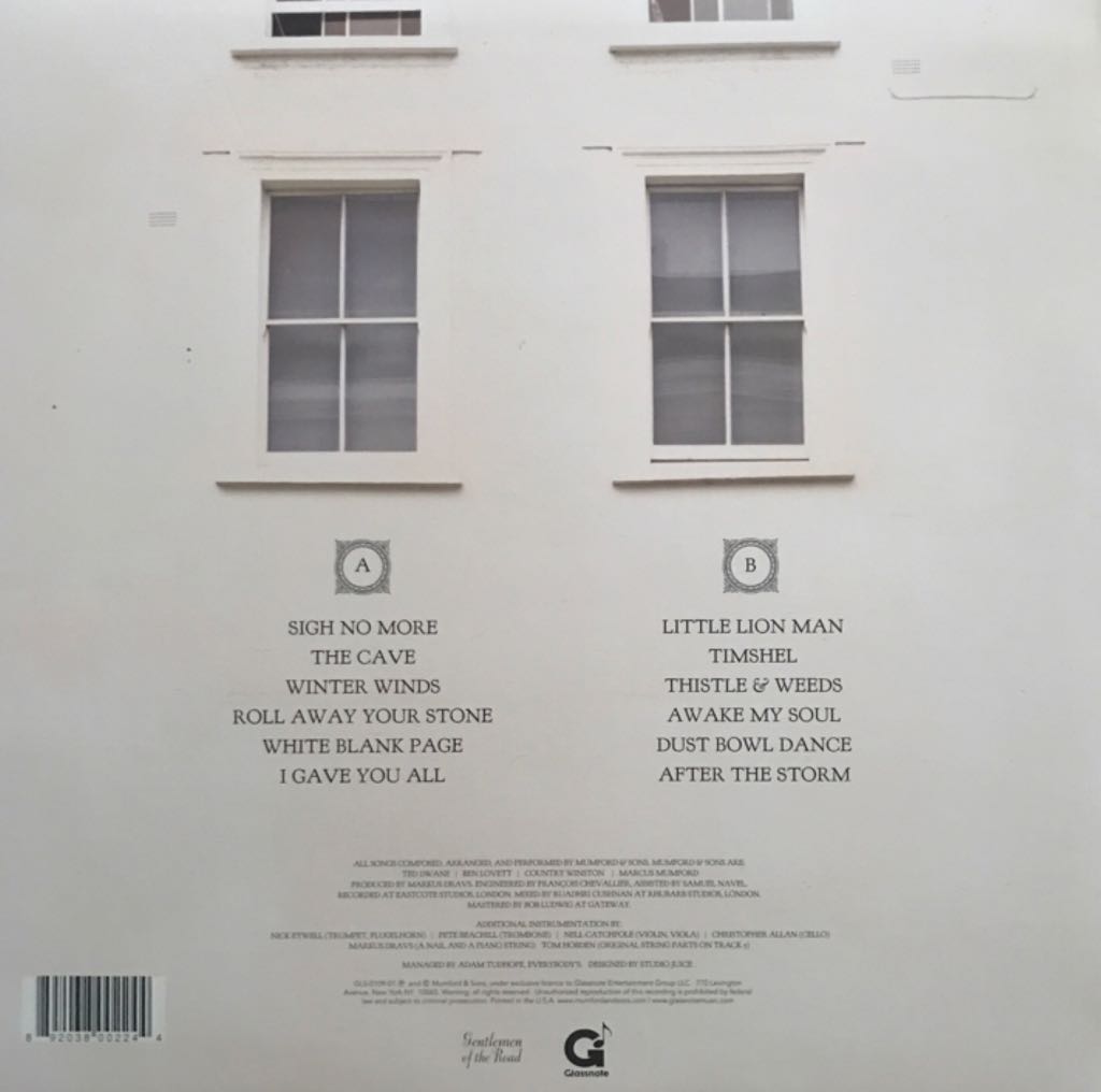 Sigh No More - Mumford & Sons music collectible - Main Image 2