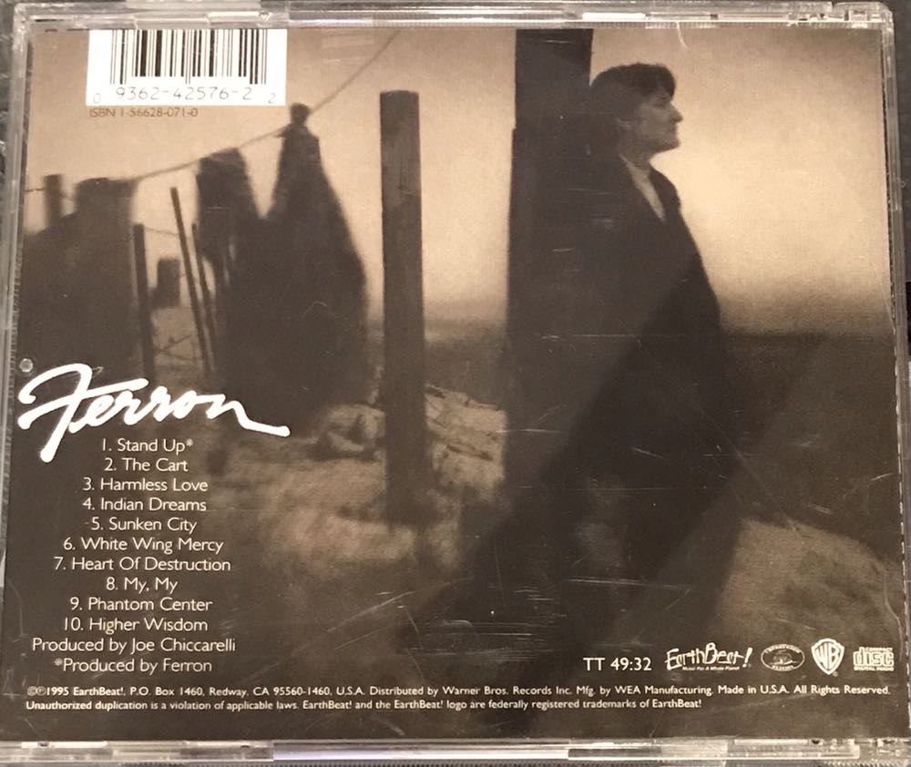 Phantom Center - Ferron (CD) music collectible [Barcode 093624257622] - Main Image 2