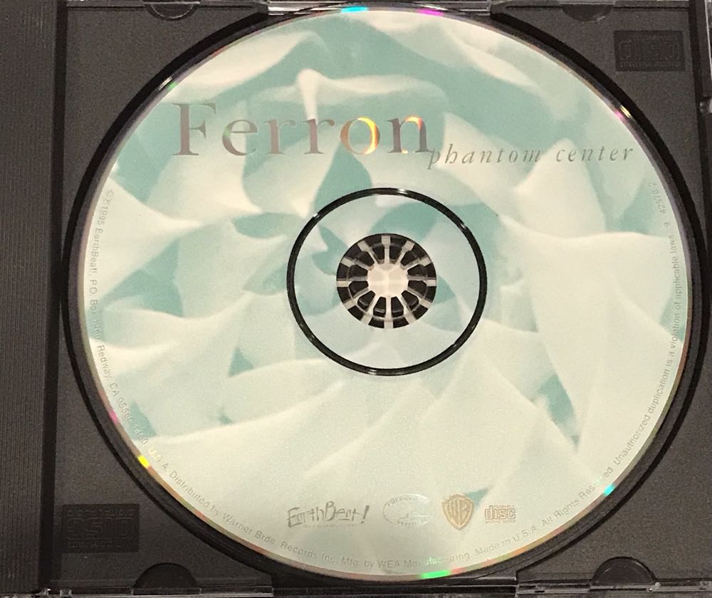 Phantom Center - Ferron (CD) music collectible [Barcode 093624257622] - Main Image 3