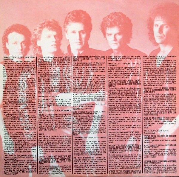 Keep It Up - Loverboy (12”) music collectible [Barcode 074643870313] - Main Image 3