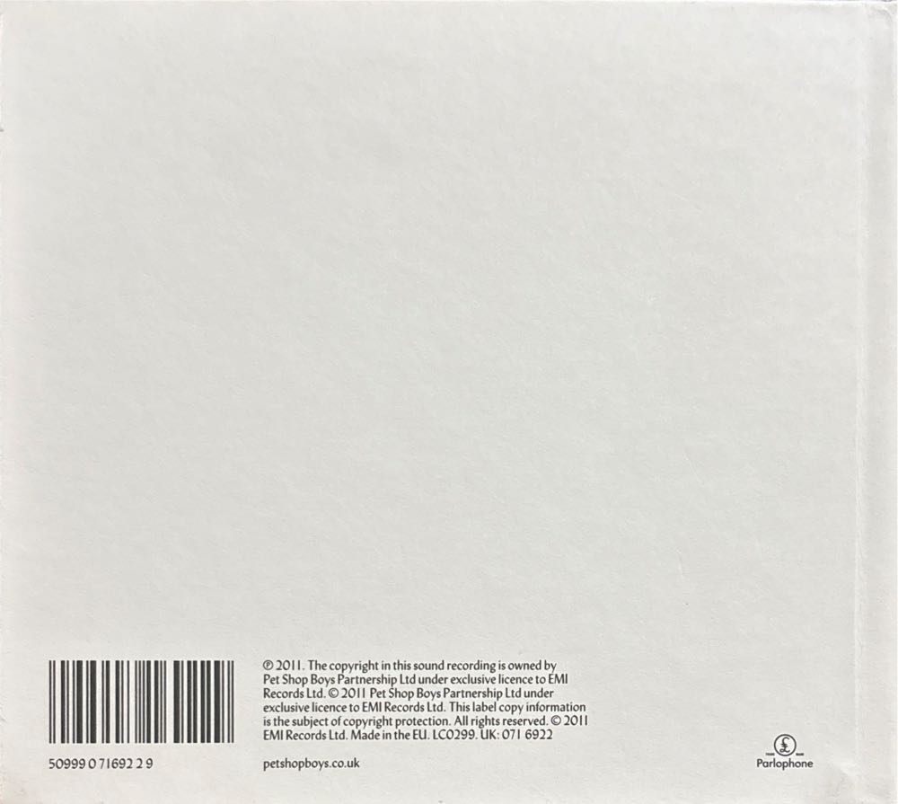 The Most Incredible Thing - Pet Shop Boys (CD) music collectible [Barcode 5099907169229] - Main Image 2