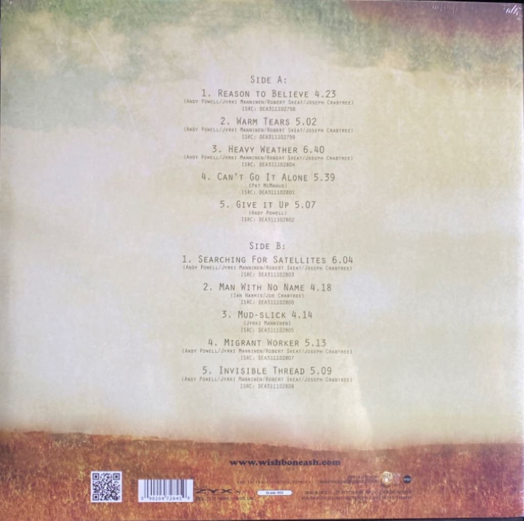 Elegant Stealth - Wishbone Ash (12”) music collectible [Barcode 090204728459] - Main Image 2