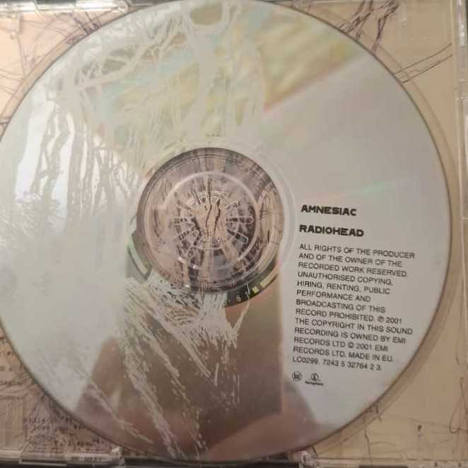 Amnesiac - Radiohead (CD - 44) music collectible [Barcode 724353276423] - Main Image 3