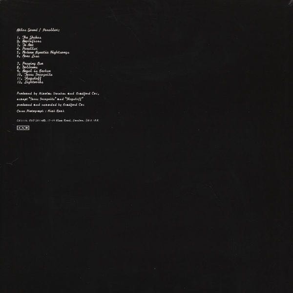 Parallax - Atlas Sound (12”) music collectible [Barcode 652637313017] - Main Image 2