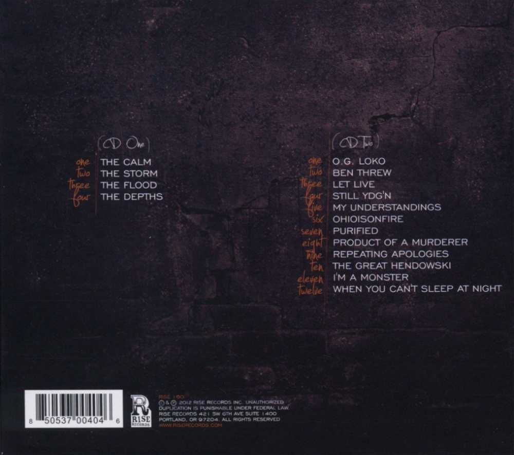 The Flood - Of Mice & Men (CD - 39:30) music collectible [Barcode 856136002674] - Main Image 2
