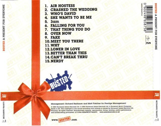 A Present For Everyone - Busted (CD) music collectible [Barcode 602498659496] - Main Image 2