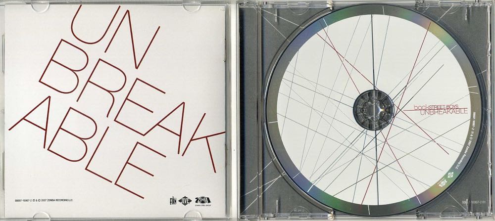 Unbreakable - Backstreet Boys (CD - 48.7) music collectible [Barcode 886971696721] - Main Image 4