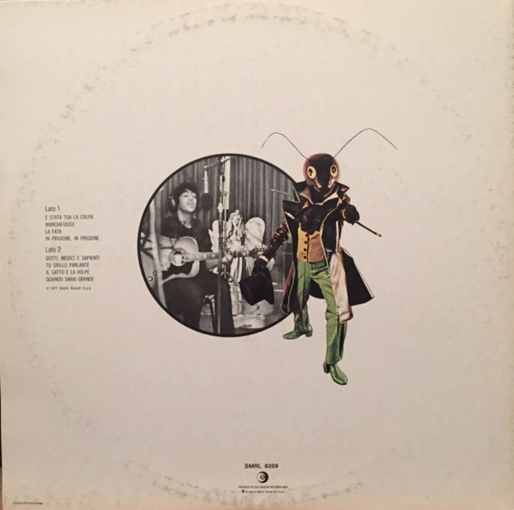 Burattino senza fili - Edoardo Bennato (12”) music collectible - Main Image 2