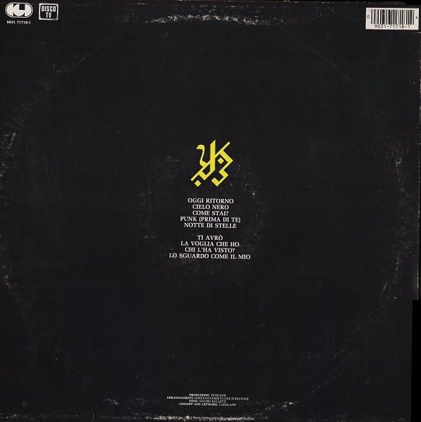 Il falco e il gabbiano - Enrico Ruggeri (12”) music collectible - Main Image 2